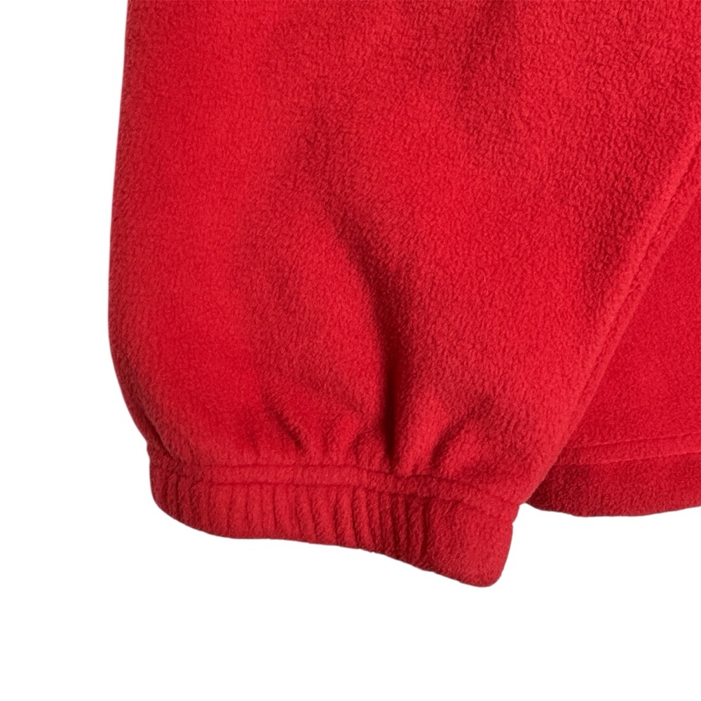 Supreme x Polartec Red Fleece Sweatshirt Mock Neck Pullover Long Sleeve SZ Large - Picture 4 of 14